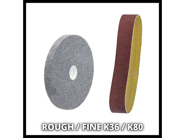 Потужне точило дисково-стрічкове (точило-гріндер) Einhell TC-US 350 : 350 Вт, 150 мм круг заточний станок, електроточило - Фото 8