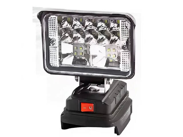 Потужний акумуляторний ліхтар EDON ED-21/3 LED : без АКБ - Фото 1