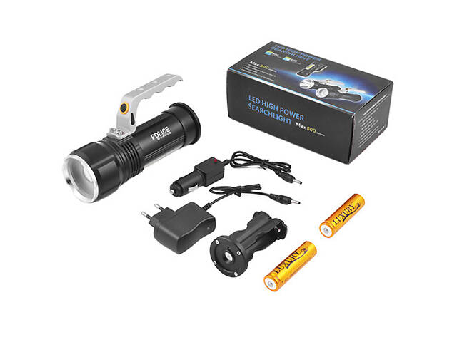 Топ-ліхтарик Bailong S912-XPE+COB(white+red), Ліхтар із захистом від пилу, Алюмінієвий UQ-416 ліхтар 18650 - Фото 4