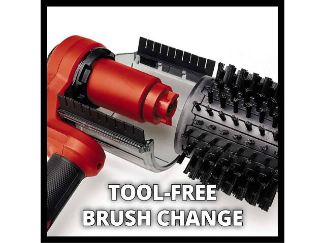 Мощный аккумуляторный очиститель поверхностей Einhell PICOBELLA 18/90 : без АКБ, диаметр щетки 120мм (3424220) - Фото 4