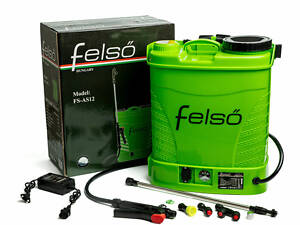 Потужний акумуляторний обприскувач FS-AS12 Felső : з АКБ 12V 8Ah, бак 12л, шланг 110 см