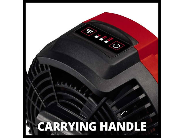 Мощный аккумуляторный вентилятор Einhell GE-CF 18/2200 Li-Solo: 18V (без аккума и зарядки) - Фото 5