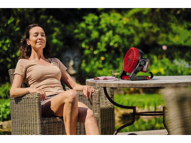 Мощный аккумуляторный вентилятор Einhell GE-CF 18/2200 Li-Solo: 18V (без аккума и зарядки) - Фото 10