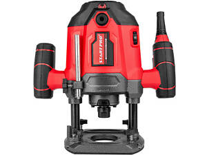 Потжний електричний ручний столярний фрезер по дереву START PRO SPR-2100 : 2100 Вт, 6-8-12 цанга, 26000 об/хв електрофрезер