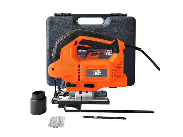 Потужний електричний ручний лобзик (електролобзик) Tex.AC TA-CJ100 : 1050 Вт, глибина різу 100 мм - Фото 1