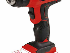 Потужний фен акумуляторний Einhell TE-HA 18 Li - Solo: з АКБ18 V 4.0 Ah, 350°С / 550°С, 200л/хв.,вага 0.61 кг