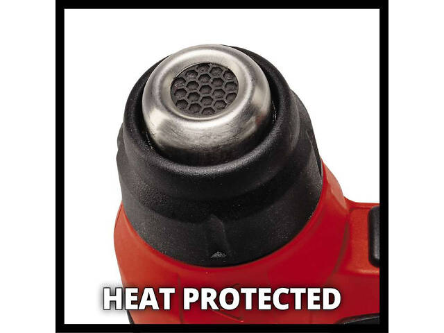 Потужний фен акумуляторний Einhell TE-HA 18 Li - Solo: з АКБ18 V 4.0 Ah, 350°С / 550°С, 200л/хв.,вага 0.61 кг - Фото 7