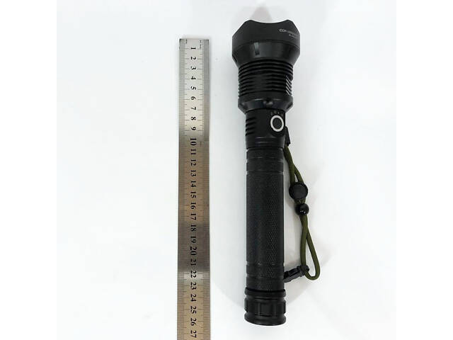 Потужний ліхтарик акумуляторний тактичний X-Balog BL-X92-P70 із зарядкою від USB, тактичний ліхтар - Фото 5