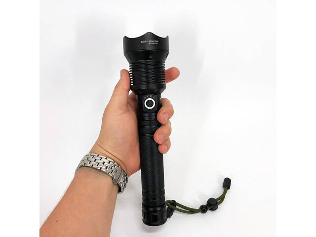 Потужний ліхтарик акумуляторний тактичний X-Balog BL-X92-P70 із зарядкою від USB, тактичний ліхтар - Фото 6