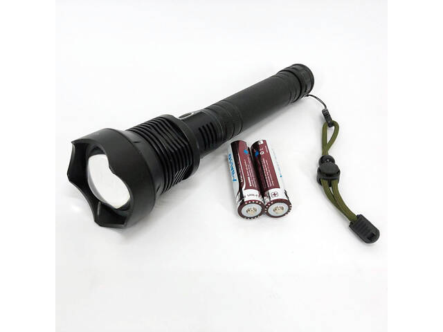 Потужний ліхтарик акумуляторний тактичний X-Balog BL-X92-P70 із зарядкою від USB, тактичний ліхтар - Фото 8