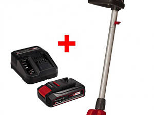 Мощный культиватор аккумуляторный Einhell GE-CR 18/20 Li E Solo: 18V, 2.5 Ah, с АКБ + ЗУ