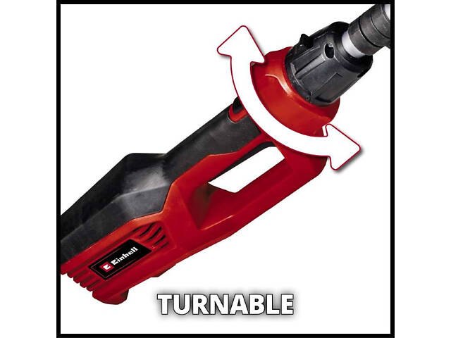 Мощный кусторез телескопический Einhell GC-HH 9046: 900 Вт, длина шины/ножа 46 см / 41,2 см (3403880) - Фото 5