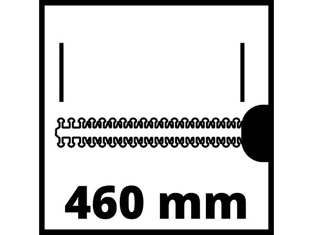 Мощный кусторез телескопический Einhell GC-HH 9046: 900 Вт, длина шины/ножа 46 см / 41,2 см (3403880) - Фото 7