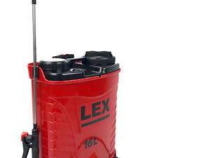Мощный опрыскиватель садовый аккумуляторный LEX AES-16 : 12V/15 А/ч, 16 л