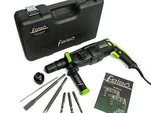 Потужний перфоратор прямий Felso RH1000Q : 1000 Вт, патрон SDS+, 3.3 Дж (RH1000Q)