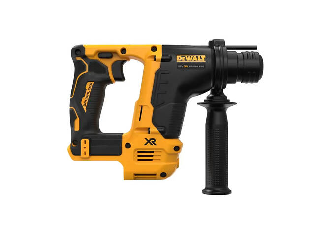 Мощный перфоратор аккумуляторный бесщеточный SDS-Plus DeWALT DCH072N : без АКБ, 1.1 Дж (DCH072N) - Фото 4