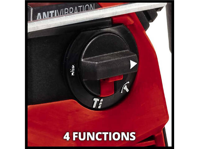 Потужний перфоратор Einhell HEROCCO 36/28-Solo : з АКБ, 18Vx2 (36V) 4.0Ah , 1100 об/хв, частота удару за хв. 5300/3.2 Дж - Фото 2