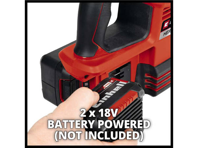 Потужний перфоратор Einhell HEROCCO 36/28-Solo : з АКБ, 18Vx2 (36V) 4.0Ah , 1100 об/хв, частота удару за хв. 5300/3.2 Дж - Фото 5