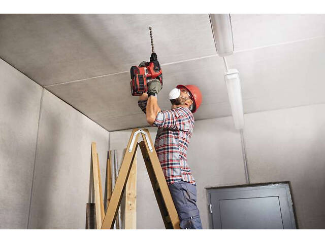 Потужний перфоратор Einhell HEROCCO 36/28-Solo : з АКБ, 18Vx2 (36V) 4.0Ah , 1100 об/хв, частота удару за хв. 5300/3.2 Дж - Фото 8