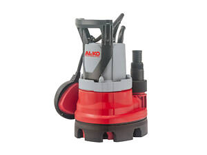 Потужний насос занурювальний для брудної води Al-Ko Drain 9500 : 300 Вт, підйом води 6 м, 8500 л/год (113962)