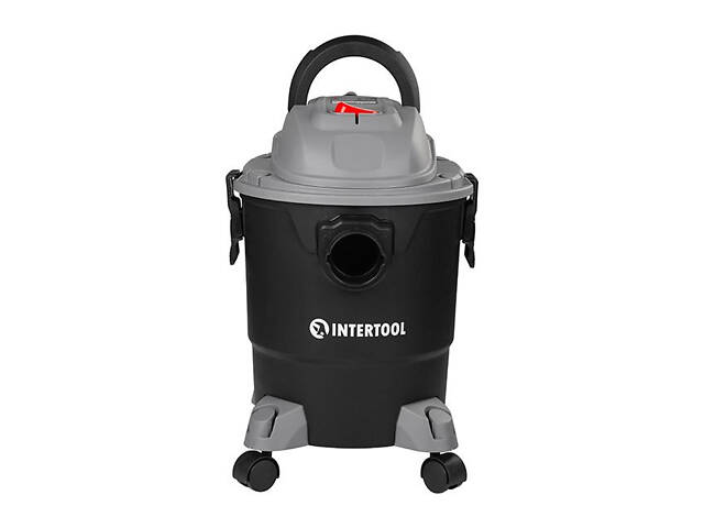 Потужний професійний пилосос INTERTOOL DT-1020 : 1200 Вт, 20л, для сухого і вологого прибирання - Фото 2