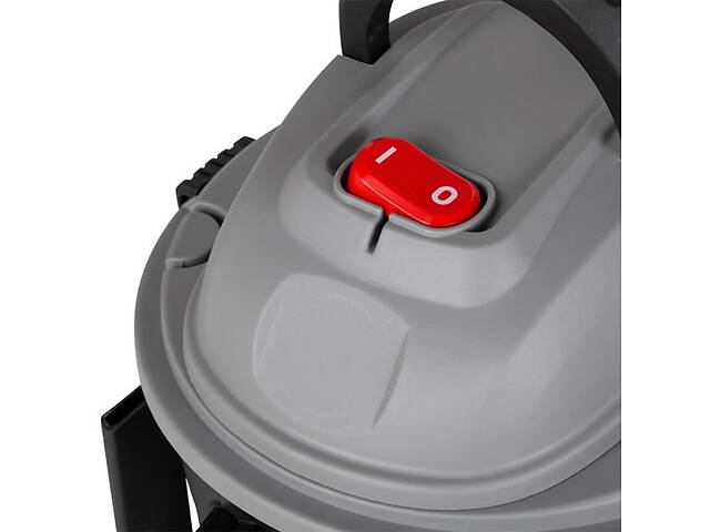 Потужний професійний пилосос INTERTOOL DT-1020 : 1200 Вт, 20л, для сухого і вологого прибирання - Фото 5