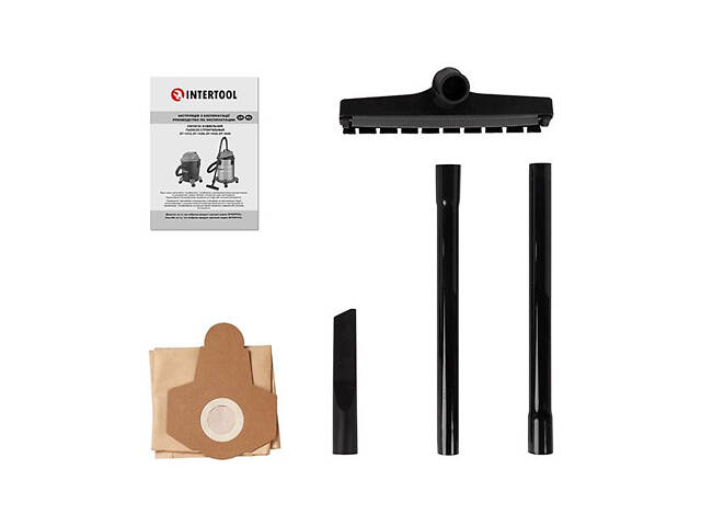 Потужний професійний пилосос INTERTOOL DT-1020 : 1200 Вт, 20л, для сухого і вологого прибирання - Фото 10