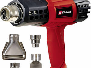Потужний промисловий фен (будівельний фен) Einhell TE-HA 2000 E : 2000 Вт, 550°С, потік повітря 500 л/хв (4520195)