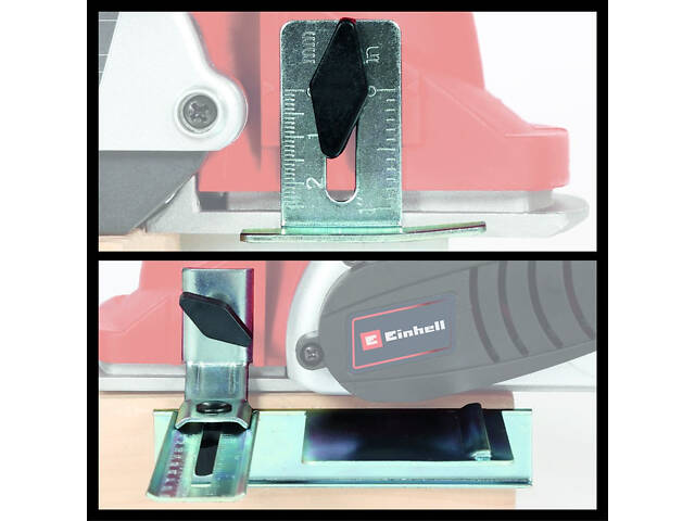 Потужний рубанок електричний Einhell TE-PL 900 : 900 Вт, ширина 82 мм, глибина 3 мм, 15000 об/хв, 3.6 кг (електрорубанок) - Фото 6