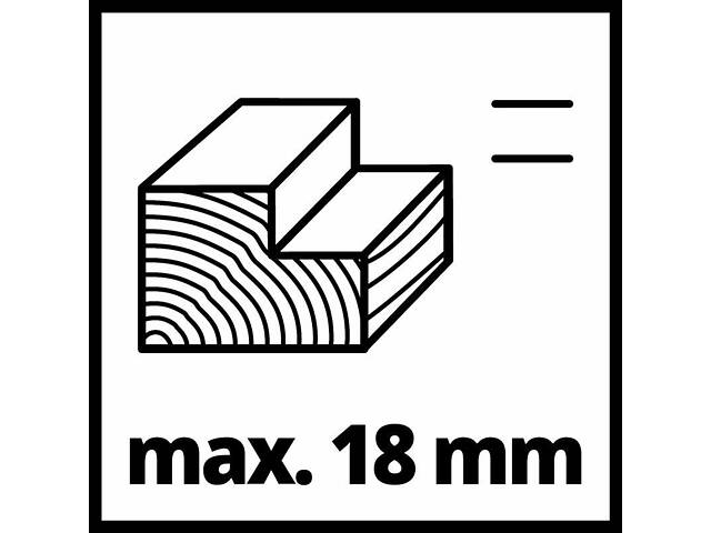 Потужний рубанок електричний Einhell TE-PL 900 : 900 Вт, ширина 82 мм, глибина 3 мм, 15000 об/хв, 3.6 кг (електрорубанок) - Фото 9