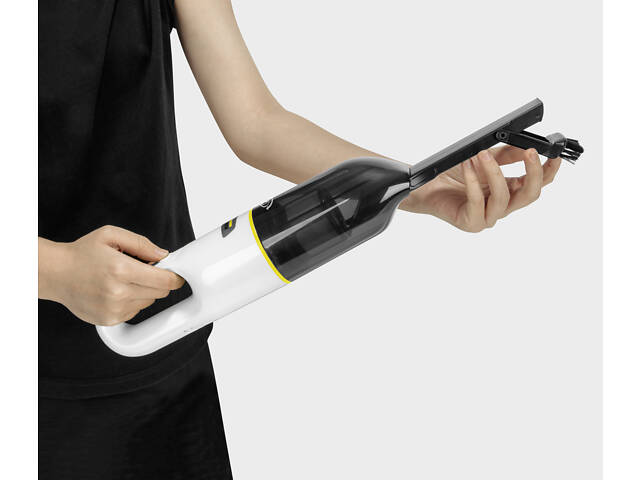 Мощный ручной пылесос аккумуляторный Karcher CVH 2 Premium: с АКБ 7.2V 2.0 Ah, бак 0.15 л - Фото 2
