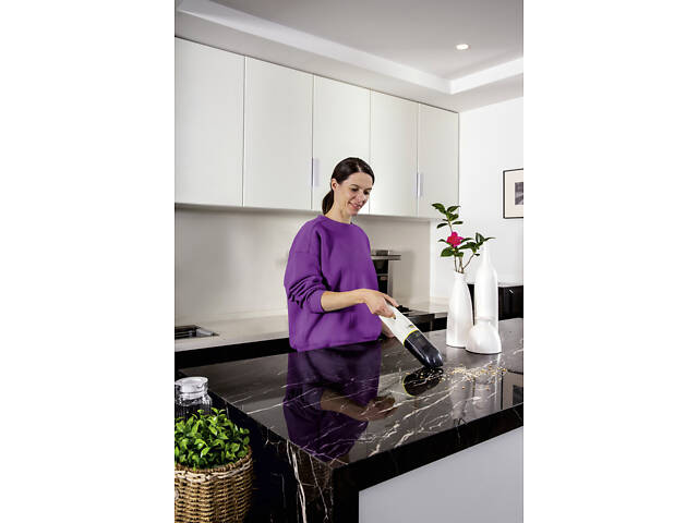 Мощный ручной пылесос аккумуляторный Karcher CVH 2 Premium: с АКБ 7.2V 2.0 Ah, бак 0.15 л - Фото 5