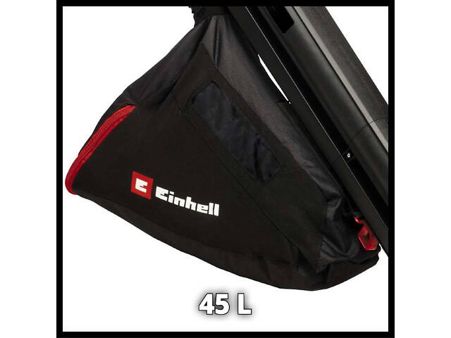 Потужний садовий пилосос акумуляторний Einhell VENTURRO 18/210 : з АКБ 18V 2.5Ah, потужність всмоктування 500 м3/г (8,3 м3/хв) - Фото 5