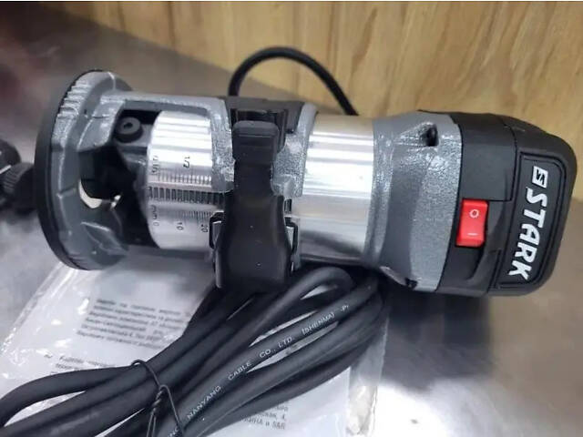 Потужний фрезер мережевий STARK ER-80A : 800 Вт, 6-8мм цанга, 33000 об/мин (250008000) - Фото 3