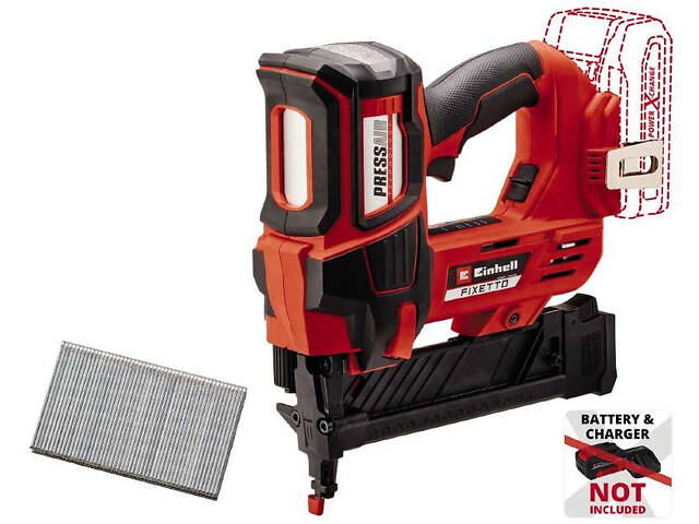 Мощный степлер для скоб аккумуляторный Einhell FIXETTO 18/38 S : без АКБ