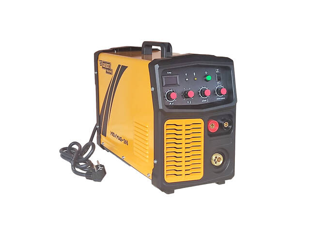 Мощный сварочный инверторный полуавтомат Kaiser MIG-265 : 6.5 кВт, 265 А, проволока и электроды - Фото 1