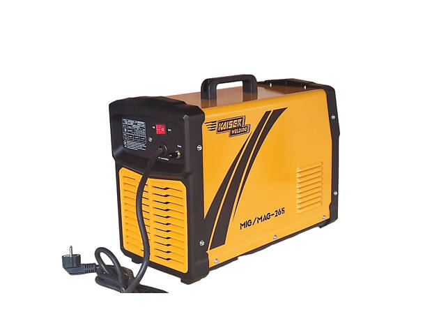 Мощный сварочный инверторный полуавтомат Kaiser MIG-265 : 6.5 кВт, 265 А, проволока и электроды - Фото 7