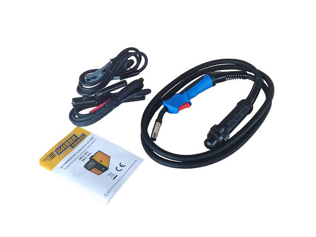 Мощный сварочный инверторный полуавтомат Kaiser MIG-265 : 6.5 кВт, 265 А, проволока и электроды - Фото 10