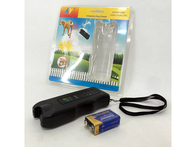Потужний ультразвуковий відлякувач собак Ultrasonic ZF-851, засіб від собак, пугач для собак - Фото 14