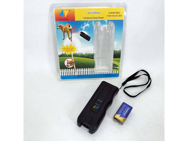 Потужний ультразвуковий відлякувач собак Ultrasonic ZF-851, засіб від собак, пугач для собак - Фото 22