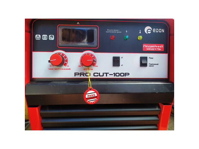 Мощный инверторный плазменный резак Edon PRO CUT-100PM: 13,1 кВт, ток 100 А - Фото 9