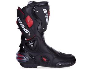Мотоботы спортивные Speed B1001 42 Черный