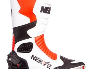 Мотоботы высокие planeta-sport NERVE MS-0738-W 41 Белый-черный