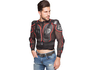 Моточерепаха мотозащита FOX BC-710 р-р XL RUS-48-52 Черный-красный PT1310