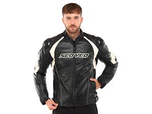 Мотокуртка Scoyco JK187 4XL Черно-белый