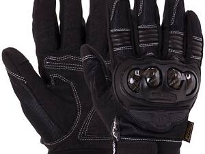 Мотоперчатки MADBIKE MAD-02 M Черный