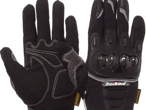 Мотоперчатки planeta-sport MADBIKE MAD-03_L Черный