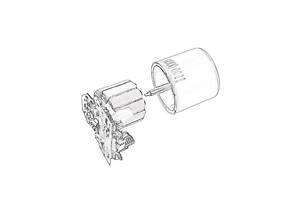 Мотор насоса ЕГПК SK301MOTOR VW FOX 05-09, Lupo 98-05, Polo 02-09, Polo 09-18; AUDI A1 10-18, A2 00-05; SKODA Fabia I 99-07, Fabia II 07-14, Rapid 13-19, Roomster 06-15; SEAT Cordoba 02-09, Ibiza 02-0