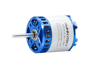 Мотор SunnySky X2216 V3 KV1400 3-4S Long для літаків (з довгим валом)