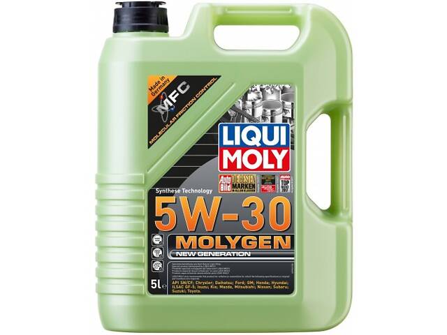Моторна олива Liqui Moly Molygen New Generation 5W-30, 5л